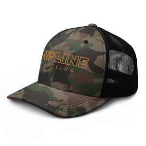 RipLine Angling Logo Camouflage Trucker Hat