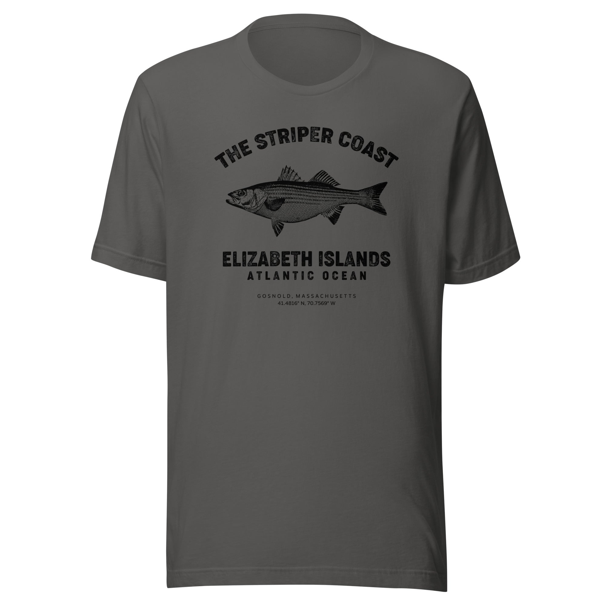 The Striper Coast - Elizabeth Islands Graphic T-Shirt