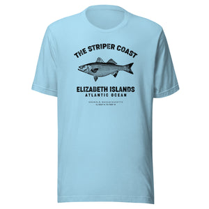 The Striper Coast - Elizabeth Islands Graphic T-Shirt