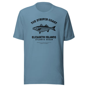 The Striper Coast - Elizabeth Islands Graphic T-Shirt