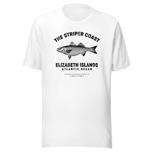 The Striper Coast - Elizabeth Islands Graphic T-Shirt