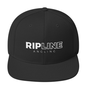 RipLine Angling Logo Snapback Hat