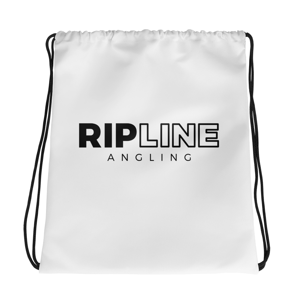 RipLine Angling Logo Drawstring Bag