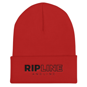 RipLine Angling Logo Knit Beanie