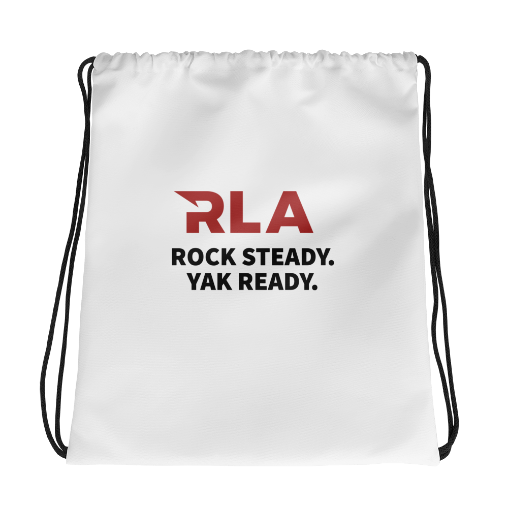 Rock Steady Yak Ready Drawstring Bag