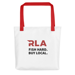 Fish Hard Buy Local Tote Bag