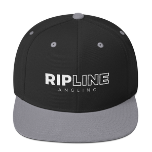 RipLine Angling Logo Snapback Hat