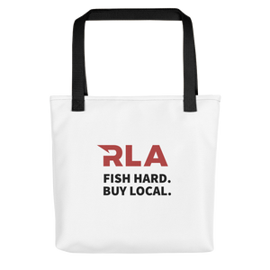 Fish Hard Buy Local Tote Bag