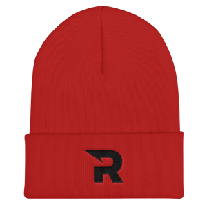 R Logo Knit Beanie