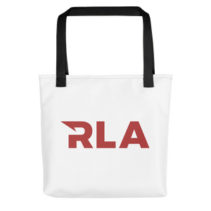 Red RLA Logo Tote Bag