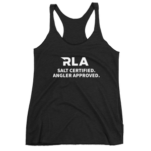 Salt Certified Angler Approved Racerback Tank Top