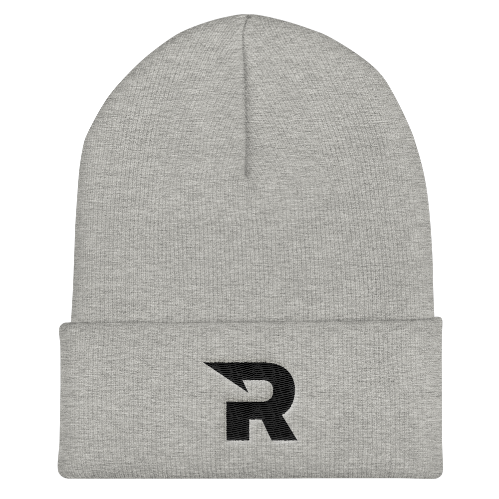 R Logo Knit Beanie