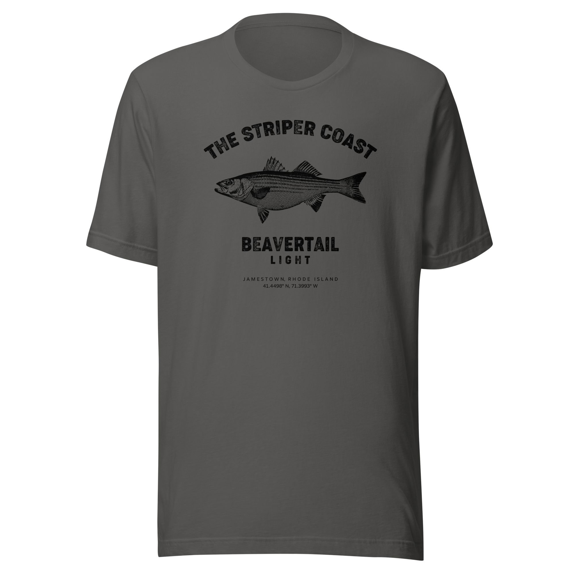 The Striper Coast - Beavertail Light Graphic T-Shirt