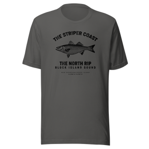 The Striper Coast - The North Rip Graphic T-Shirt