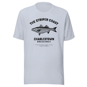 The Striper Coast - Charlestown Breachway Graphic T-Shirt