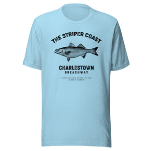 The Striper Coast - Charlestown Breachway Graphic T-Shirt