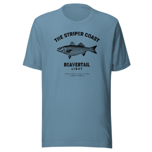 The Striper Coast - Beavertail Light Graphic T-Shirt