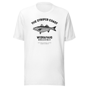 The Striper Coast - Weekapaug Breachway Graphic T-Shirt